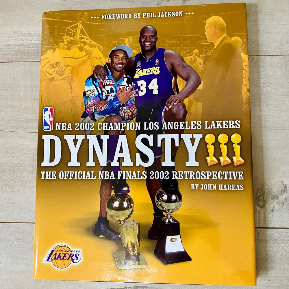 DYNASTY NBA 2002 Champion Los Angeles Lakers Official Retrospective Book